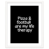 Pizza and football are my life therapy thumbnail
