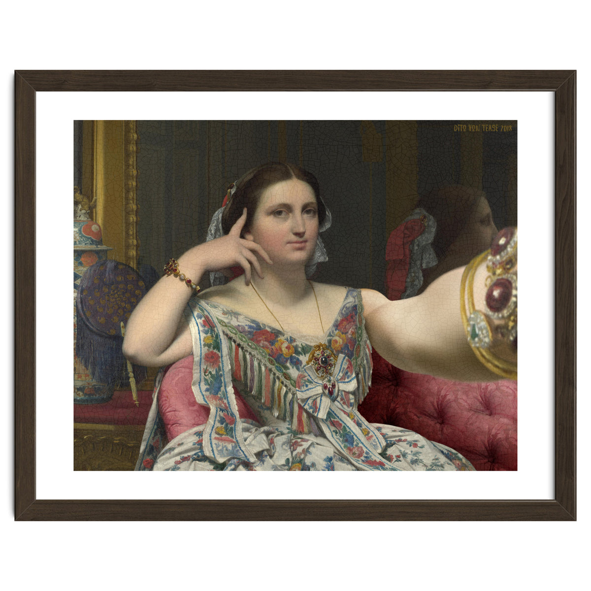 Madame Moitessier - Ingres - Selfie