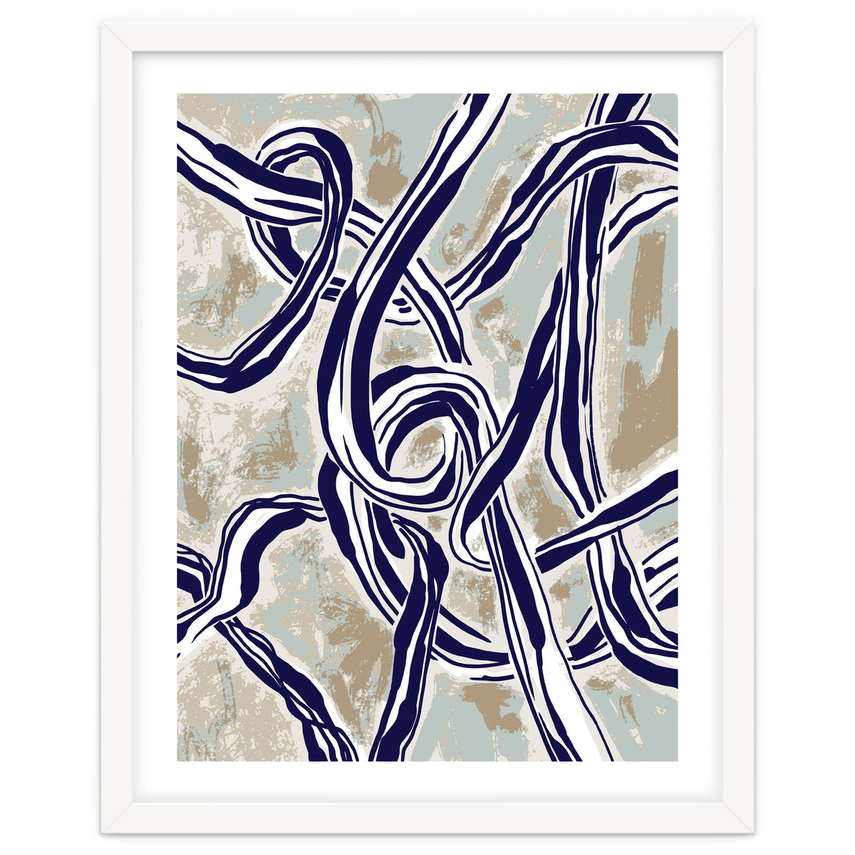 Follow the lines Abstract knots