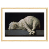 Agnus Dei - ca.1635-40 - oil on canvas - 37,3 x 62 cm - Spanish Baroque - NP 7293. thumbnail