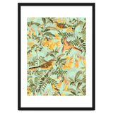 Yellow Birds in Tropical Jungle Paradise thumbnail