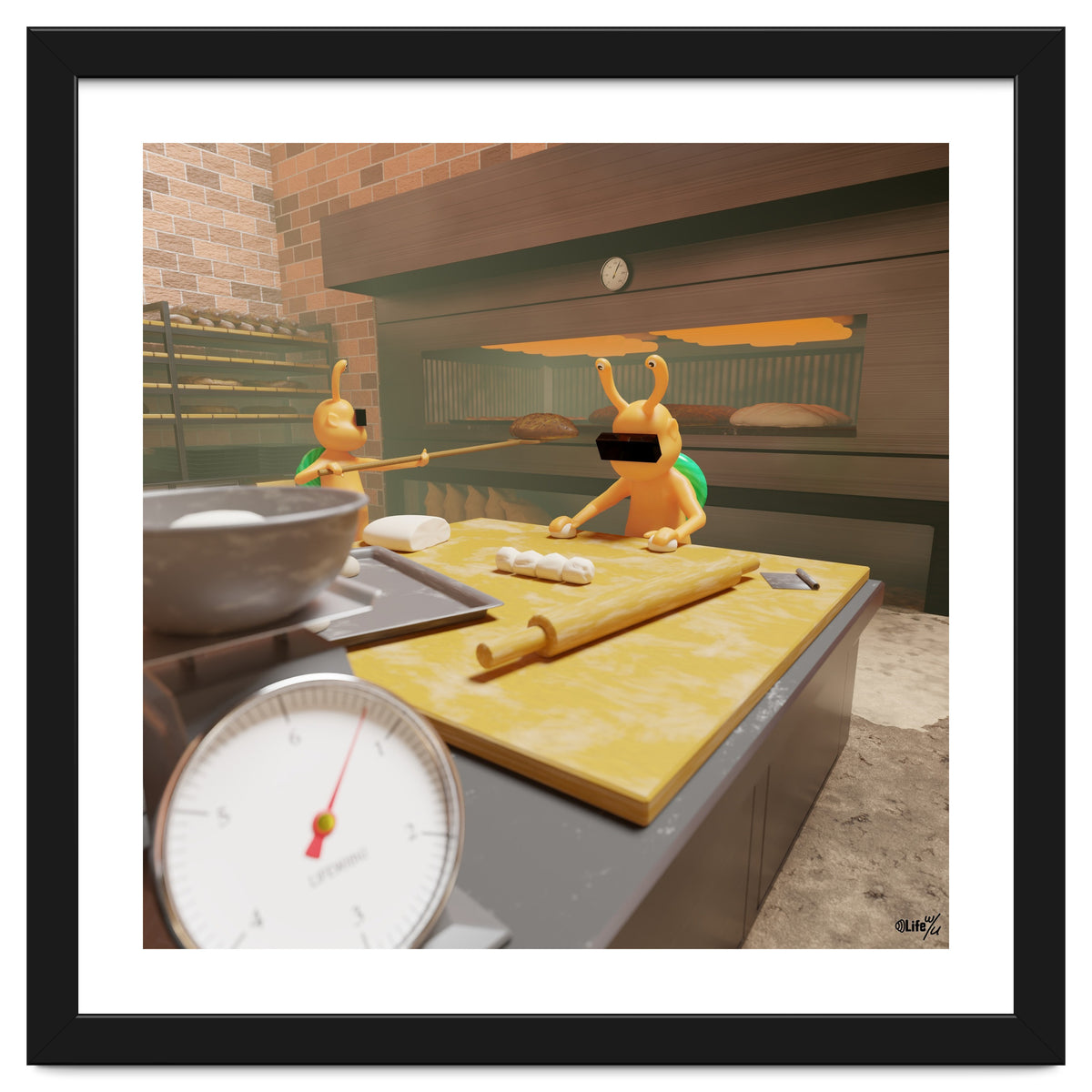 Bakery "Kneading the Dough" (Lwuba 030 Bakery 01)