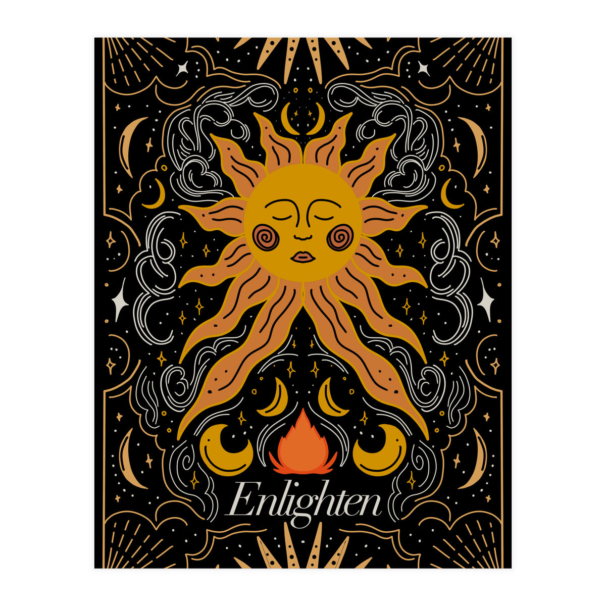 Enlighten Sun Print (Print Only)