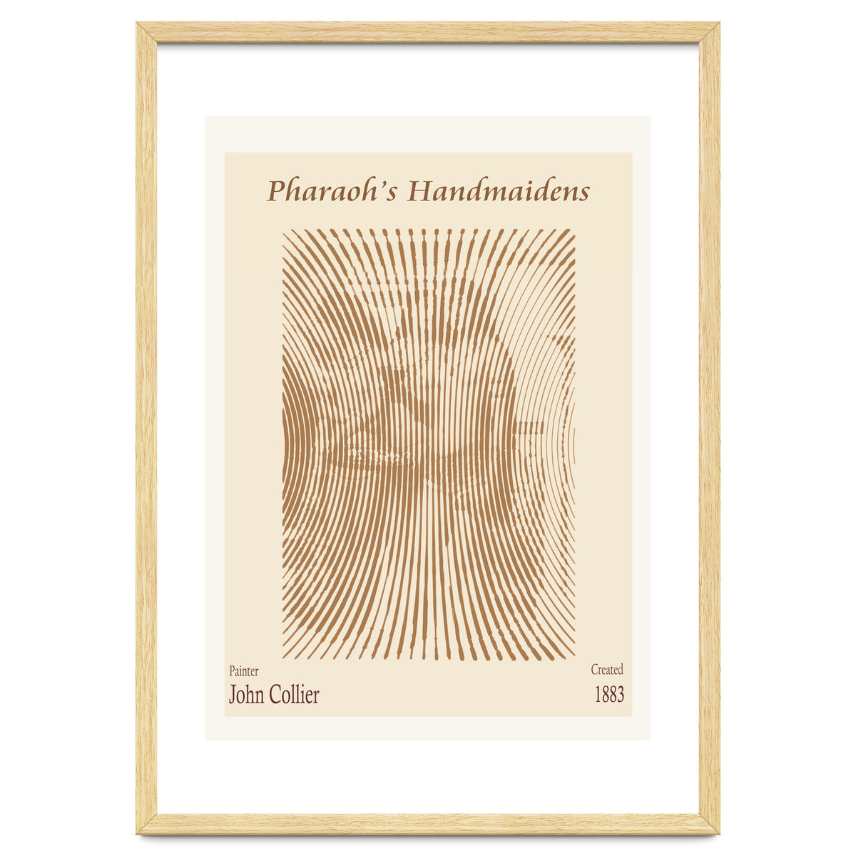 Pharaoh’s Handmaidens (1883) – John Collier (english, 1850 – 1934)