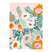 Botanical dopamine flowers (Print Only)