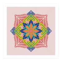 Colorful abstract mandala (Print Only)