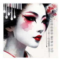Porcelain Bloom Modern Geisha (Print Only)