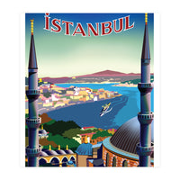 Istanbul, Turkey, Aerial View (Print Only)