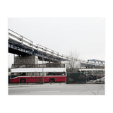 Abandoned Bus under the rail bridge (Print Only) thumbnail