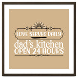 Love Served Daily Dad's Kitchen Open 24 Hours thumbnail
