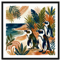 Beachside Penguin Gathering