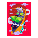 Knight Frog Pop Art Illustration (Print Only) thumbnail