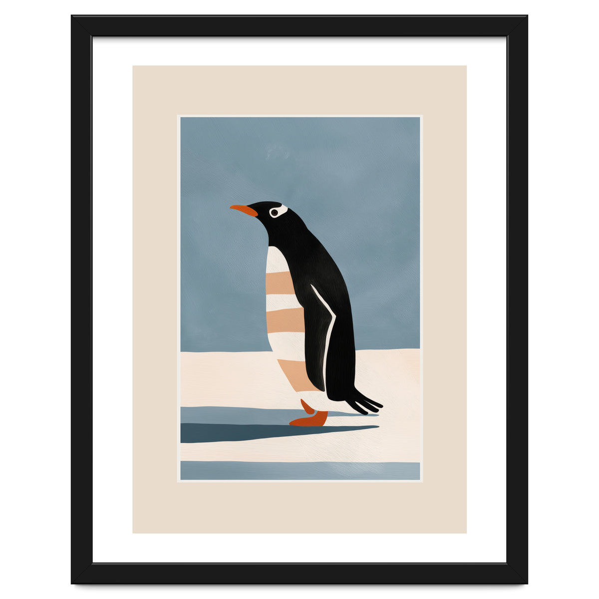 Penguin On Ice