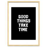Good things take time thumbnail