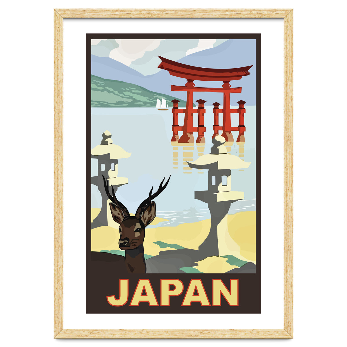 Japan Travel Poster