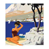 Dalamtia, Sunbathing Woman (Print Only) thumbnail
