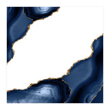 Navy & Gold Agate Texture 30 (Print Only) thumbnail
