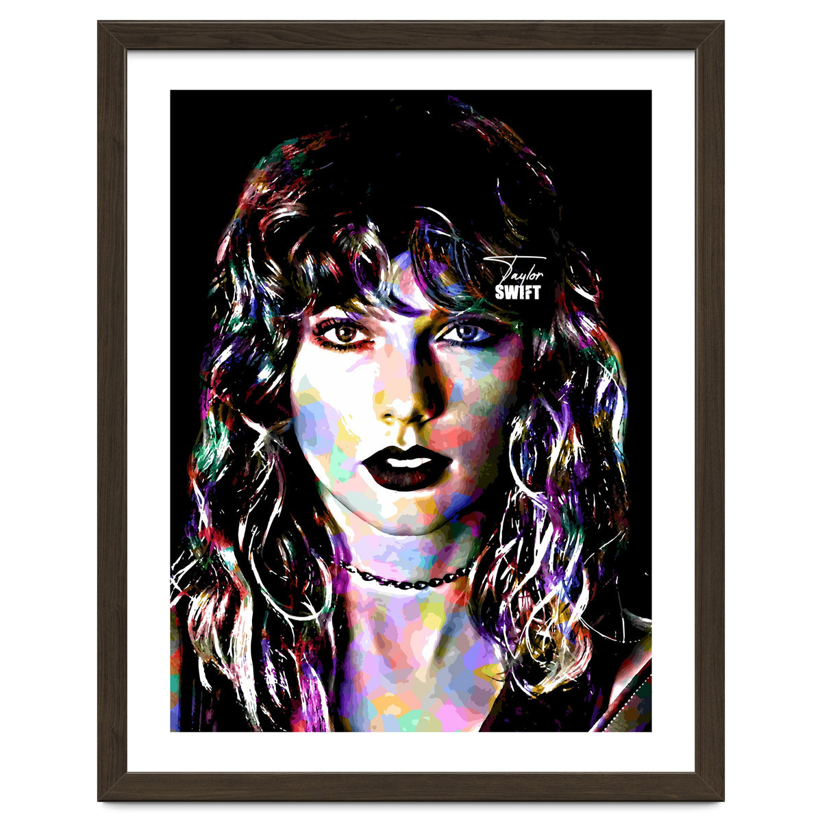 Taylor Swift Colorful Art 3