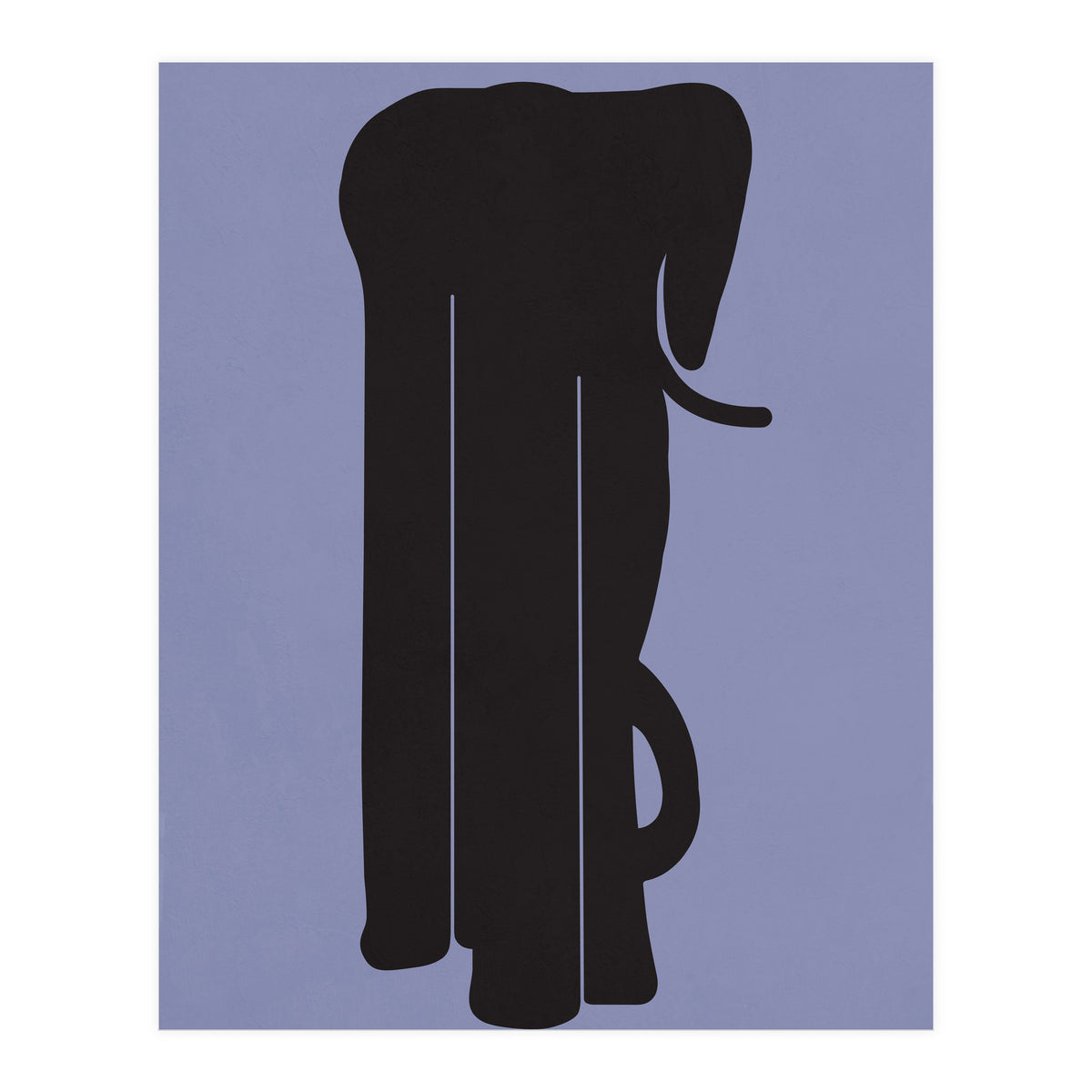 Minimal Elephant (Print Only)