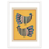 Striped Bird Pair II thumbnail