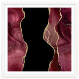 Burgundy & Gold Glitter Agate Texture 02 thumbnail