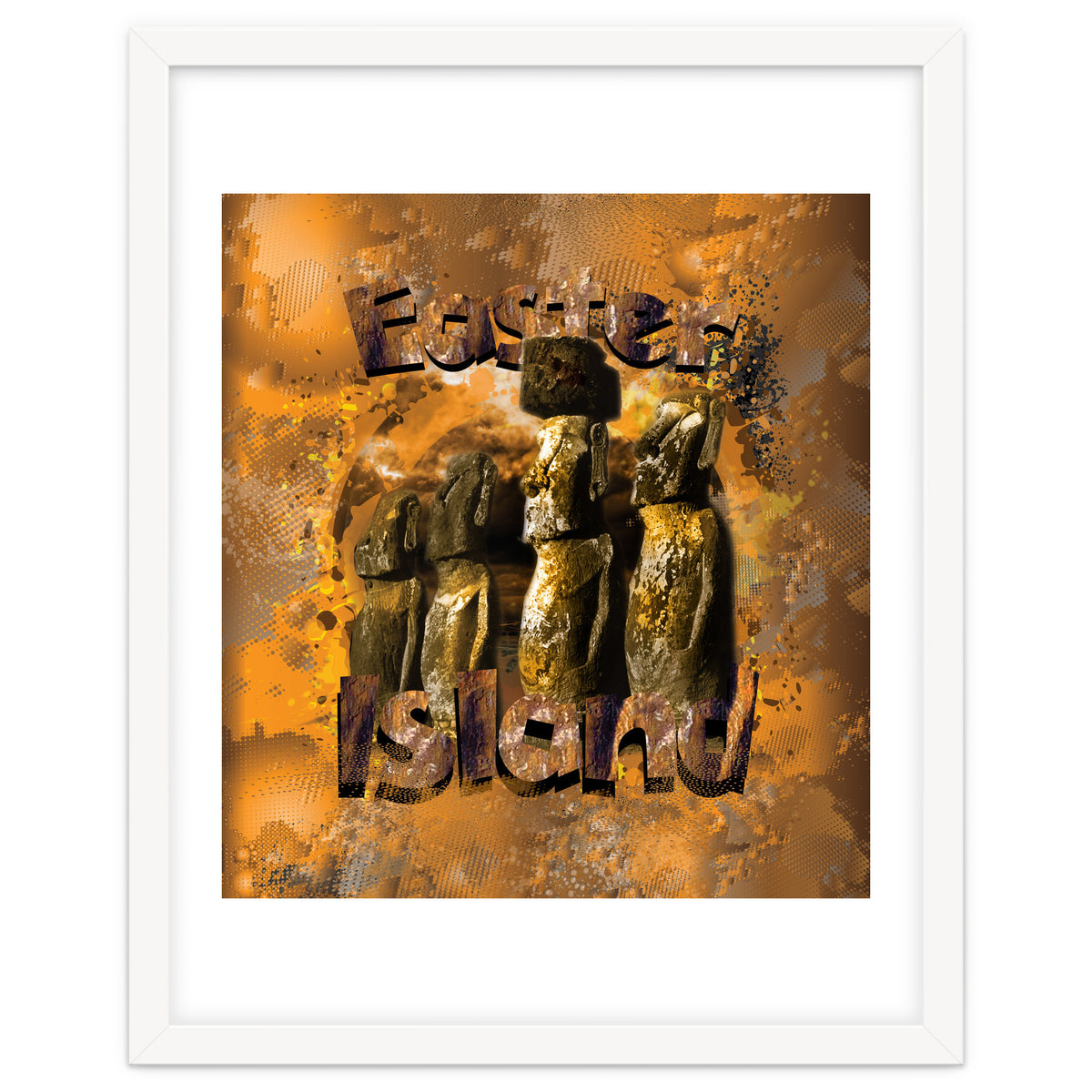 Easter Island Statues Polynesia