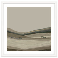 Muted Landscape oil painting