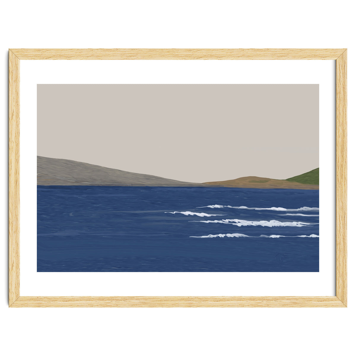 Deep Blue Sea oil painting