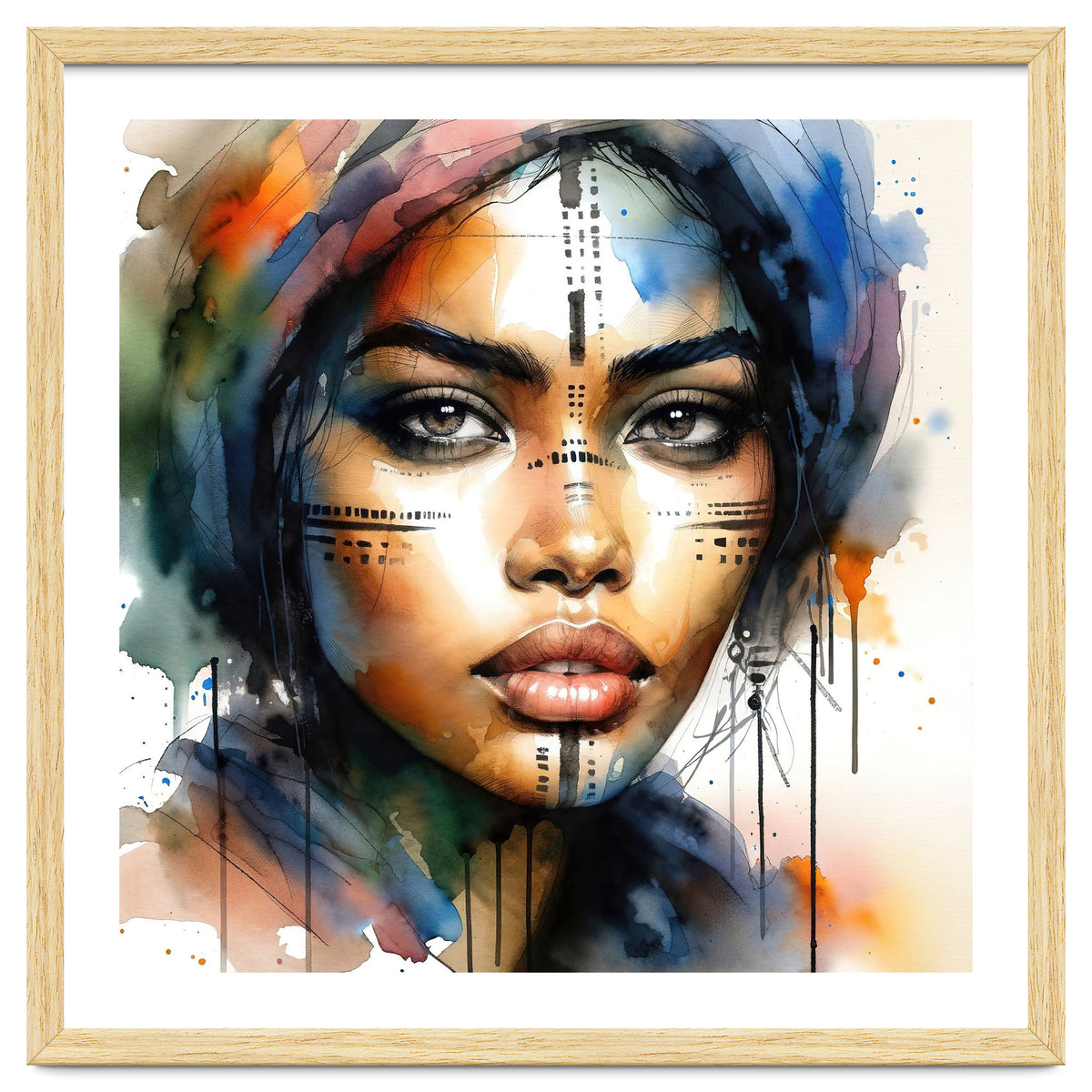 Tribal Muse Portrait