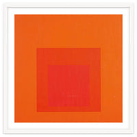 JOSEF ALBERS - HOMAGE TO THE SQUARE RED