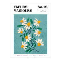 Magical Flowers No.18 Duck Egg Daisies (Print Only)