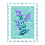 The Buckinghamshire Chiltern Gentian Postage Stamp (Print Only) thumbnail