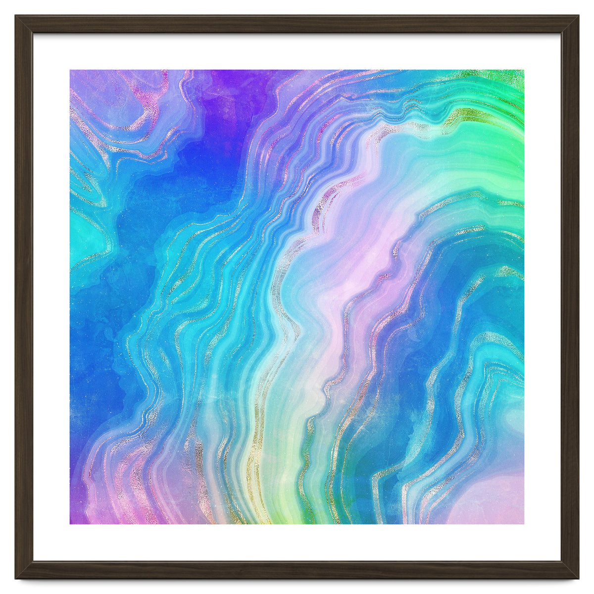 Neon Agate Texture 04