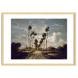 'The Avenue at Middelharnis', 1689, Oil on canvas, 103 x 141 cm. thumbnail