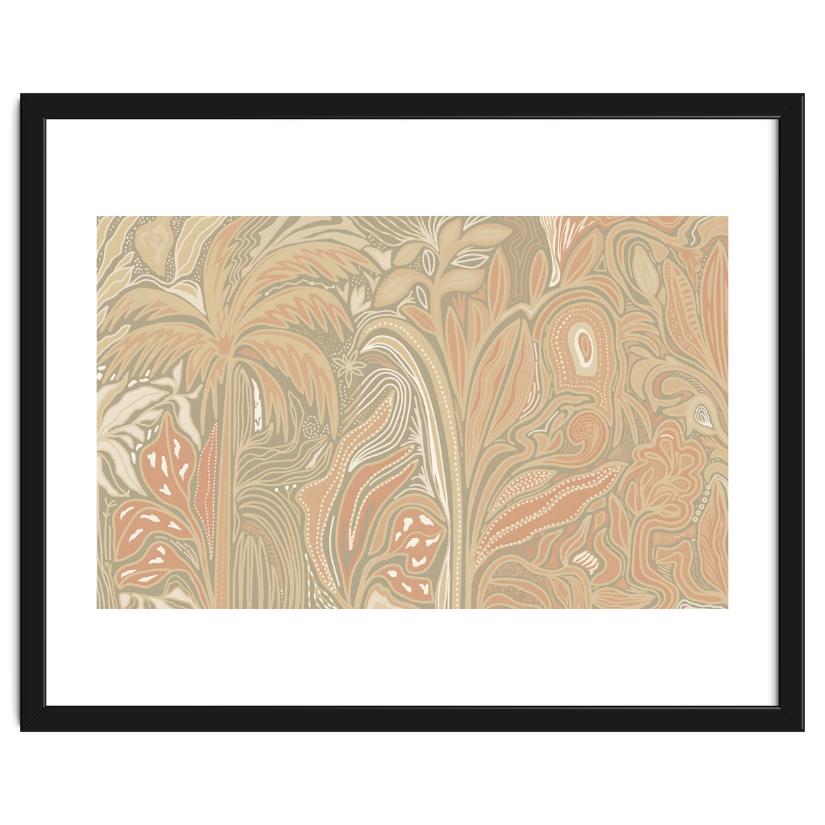 Palmae Mysticae Biege Rustic