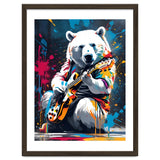 Polar Bear Playing Guitar, Graffiti thumbnail