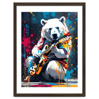 Polar Bear Playing Guitar, Graffiti