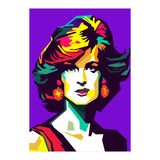 Retro Diana Famous Loved Beauty Woman (Print Only) thumbnail