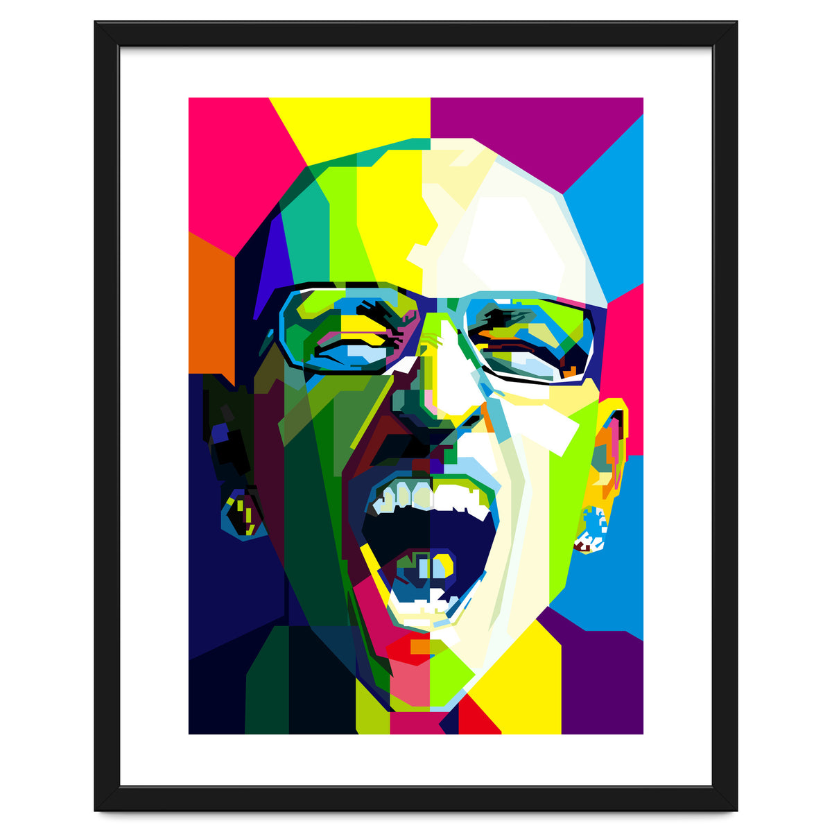 Chester Bennington Lingkin Park Pop Art Wpap