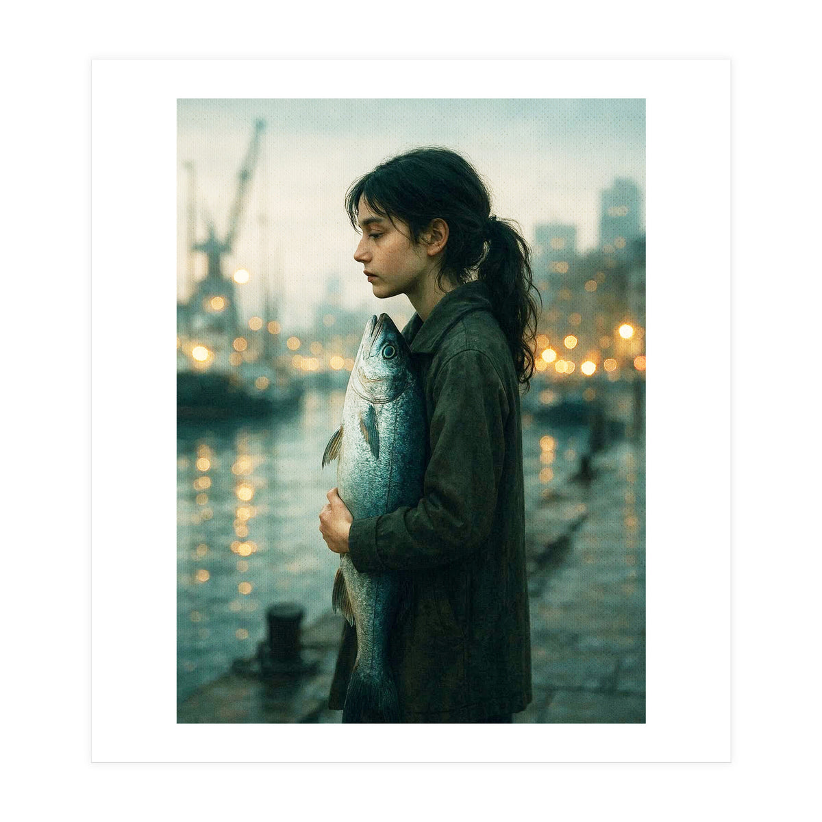 Fish In Hand 08 (Print Only)