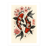 Koi fish Japanese (Print Only) thumbnail