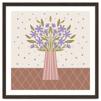 Flower Vase Mocha Mousse