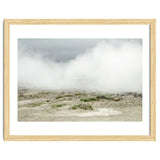 Landscape covered by hot spring steam - Iceland thumbnail