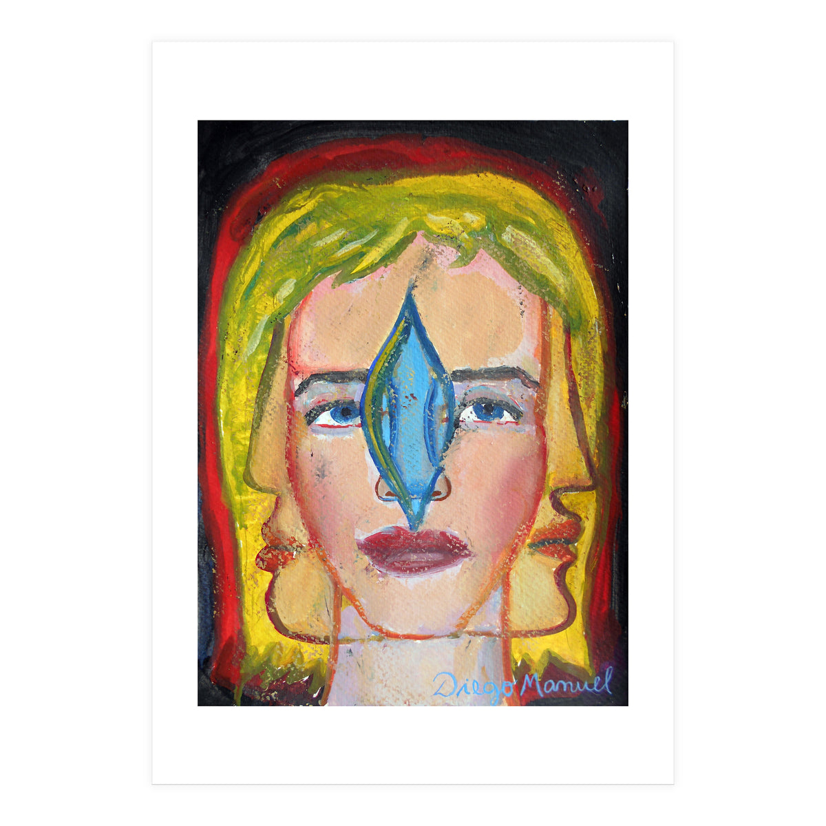 Cabeza De Mujer 18 (Print Only)