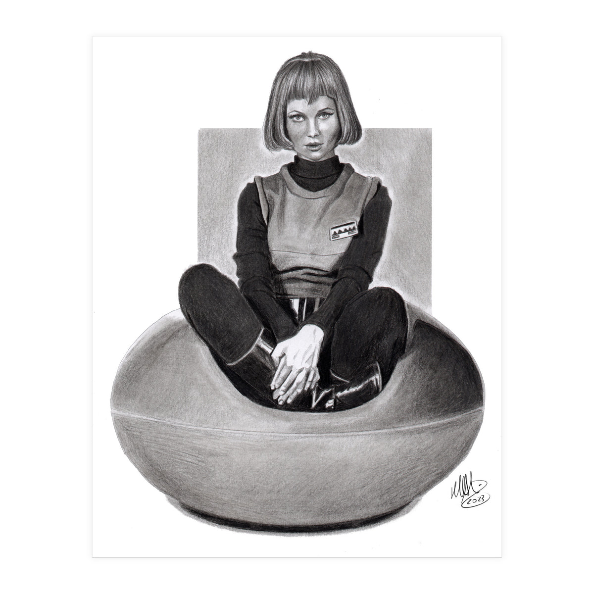Catherine Schell - "Moon Zero Two" (Print Only)