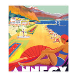 Beach at Annecy Lake, France (Print Only) thumbnail