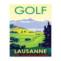 Golf in Lausanne, Switzerland (Print Only)