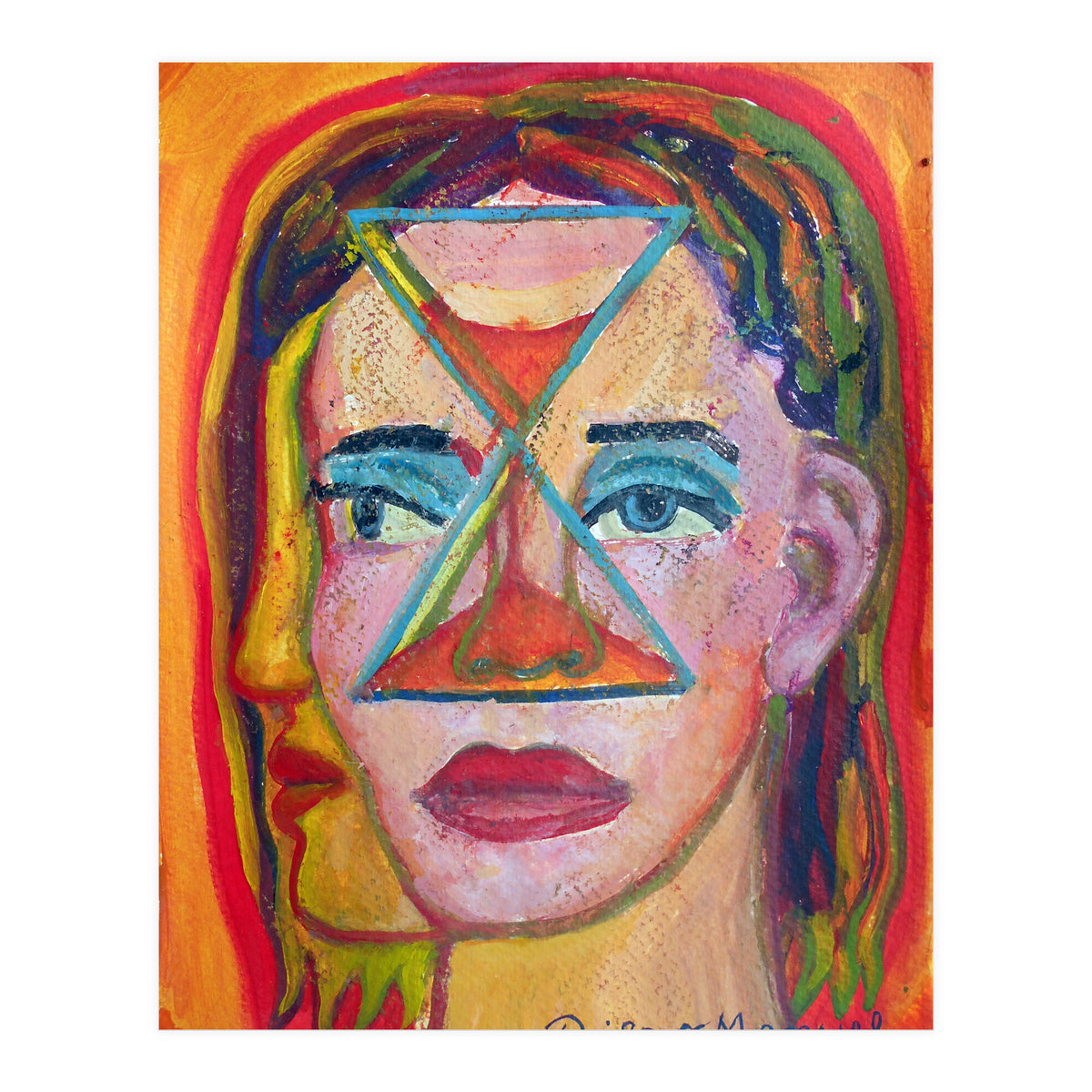 Cabeza De Mujer 15 (Print Only)