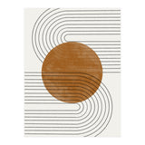 BROWN MINIMALIST MOON (Print Only) thumbnail