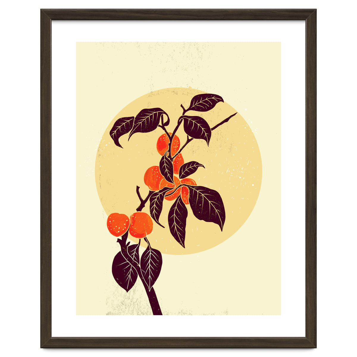 Peach Tree in the moonlight